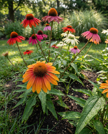 Echinacea Cheyenne Spirit Mix (Echinacea hybrida) – semi di fiori perenni da SeedsChoice