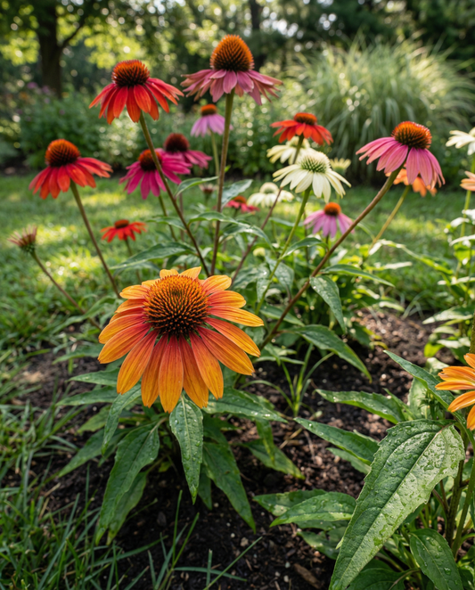 Echinacea Cheyenne Spirit Mix (Echinacea hybrida) – semi di fiori perenni da SeedsChoice