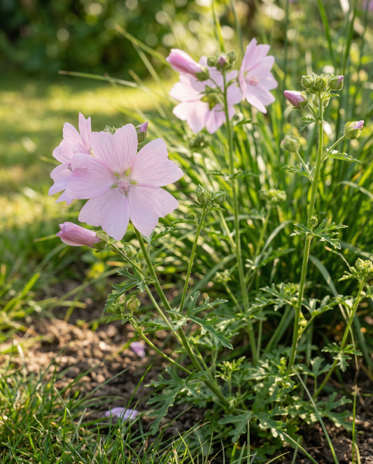 Malva muschiata (Malva moschata) – semi di fiore perenne di SeedsChoice