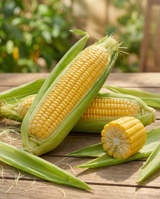Mais dolce Tasty F1 (Zea mays) – semi di ortaggi annuali di SeedsChoice