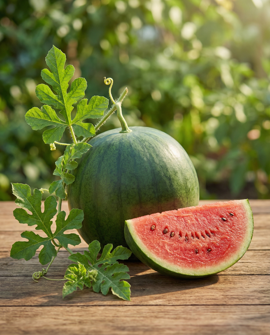 Watermelon Sugar Baby (Citrullus lanatus) – annual vegetable seeds from SeedsChoice