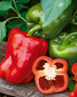 Semi di peperone dolce Yolo Wonder Capsicum Annuum varietà annuale