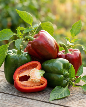 Sweet Pepper Yolo Wonder (Capsicum annuum) – annual vegetable seeds from SeedsChoice