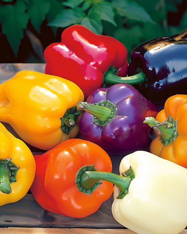 Semi di peperone dolce 5 Color Mixture (Capsicum annuum) – ortaggio annuale