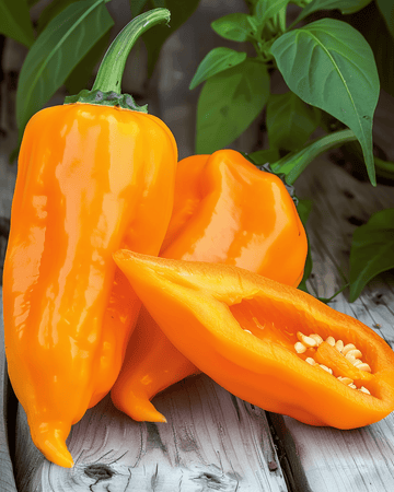 Semi di peperone dolce Timia arancione a punta (Capsicum annuum) – ortaggio annuale