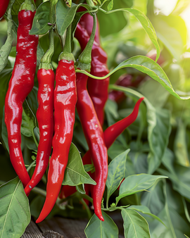 Semi di peperoncino Cayenne Capsicum annuum, varietà annuale Long Slim