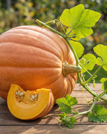 Zucca Atlantic Giant (Cucurbita maxima) – semi di ortaggi annuali da SeedsChoice