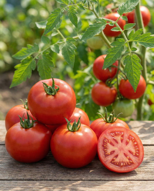 Pomodoro Pyros F1 (Solanum lycopersicum) – semi di ortaggio annuale da SeedsChoice
