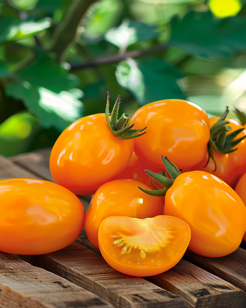 Snack Tomato Dattorange F1 seeds (Solanum lycopersicum) – annual vegetable