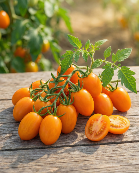 Semi di pomodoro snack Dattorange F1 (Solanum lycopersicum) – ortaggio annuale da SeedsChoice