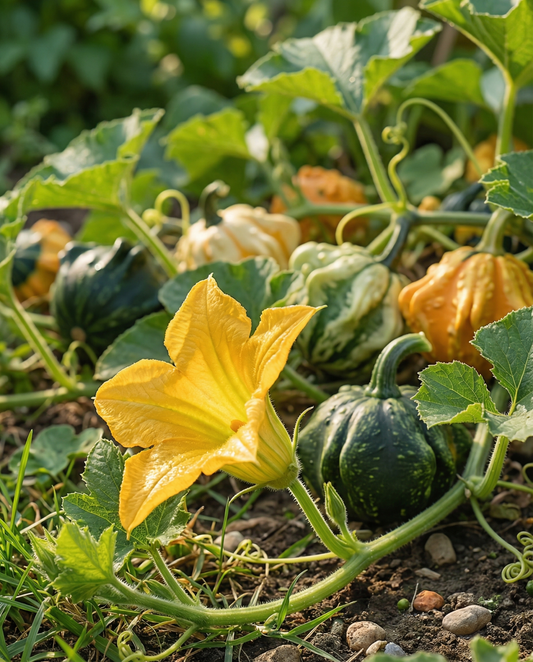 Zucca ornamentale Crown Of Thorns (Cucurbita pepo) – semi annuali da SeedsChoice