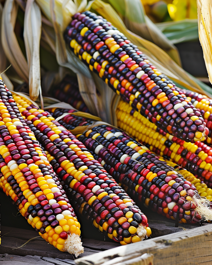 Semi di granturco ornamentale Little Jewels (Zea mays) – verdura annuale