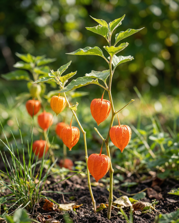 Lanterna cinese baccelli arancioni (Physalis alkekengi) – semi di fiore perenne di SeedsChoice