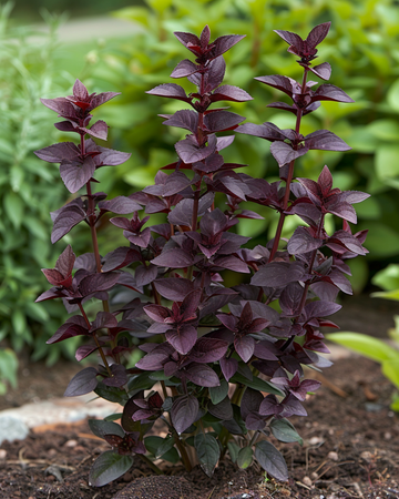 Semi di basilico Dark Opal (Ocimum basilicum) – erba annuale