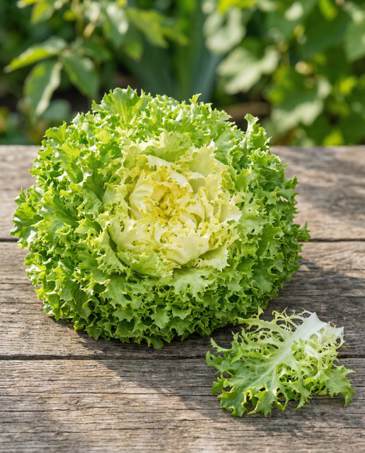 Indivia riccia White (Cichorium endivia) – semi di ortaggio annuale da SeedsChoice