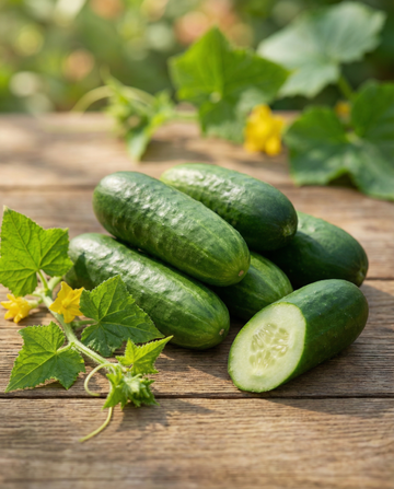 Gherkin Hokus (Cucumis sativus) – annual vegetable seeds from SeedsChoice