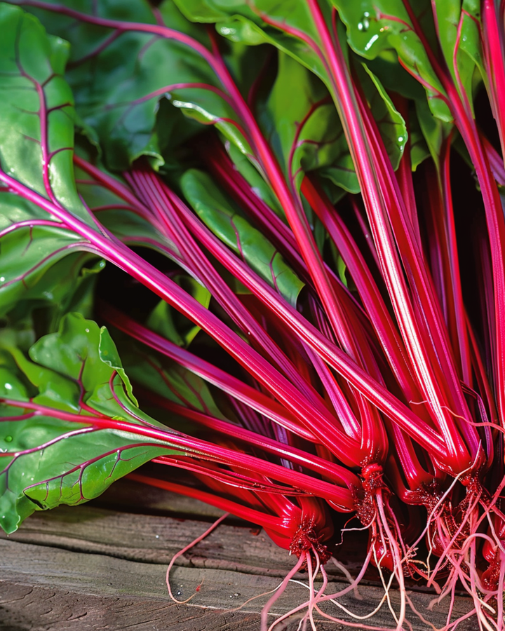 Semi di bietola da coste Red Micro Leaf (Beta vulgaris) – verdura annuale