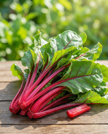 Bietola da coste Red Micro Leaf (Beta vulgaris) – semi di verdura annuale da SeedsChoice