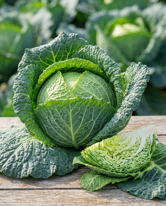 Cavolo verza Winterking 2 (Brassica oleracea) – semi di ortaggi annuali da SeedsChoice