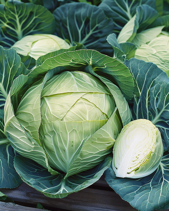 Semi di cavolo cappuccio bianco Langedijker Bewaar (Brassica oleracea) – verdura annuale