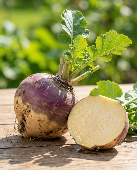 Swede Champion Purple Top (Brassica napus) – semi di ortaggi annuali da SeedsChoice