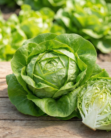 Lattuga Neckarreuzen Summer Diamond (Lactuca sativa) – semi di ortaggi annuali da SeedsChoice