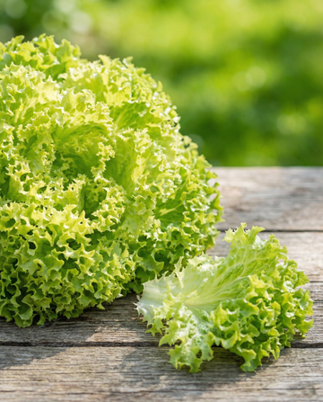 Lollo Bionda Lettuce (Lactuca sativa) – annual vegetable seeds from SeedsChoice