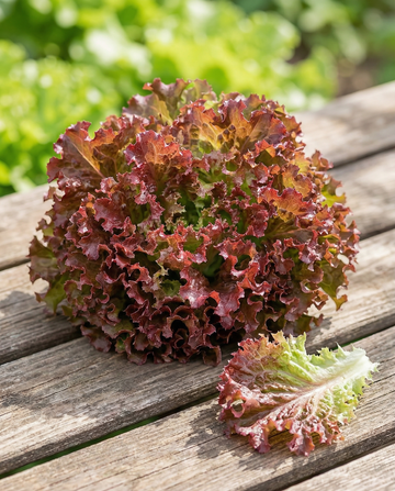 Lattuga Lollo Rossa (Lactuca sativa) – semi di ortaggio annuale da SeedsChoice