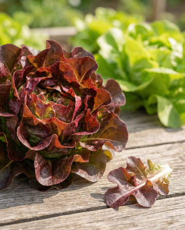 Lattuga da foglia Red Salad Bowl (Lactuca sativa) – semi di ortaggi annuali da SeedsChoice
