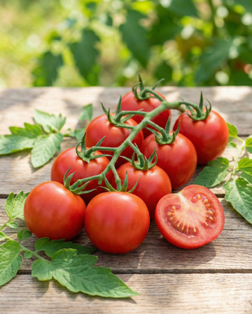 Pomodoro a grappolo Serrat F1 rosso (Solanum lycopersicum) – semi di ortaggi annuali da SeedsChoice