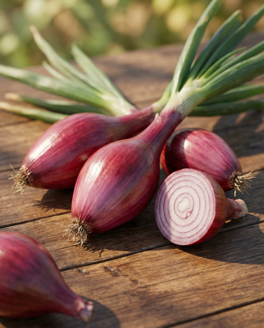 Cipolla Rossa Lunga Di Firenze (Allium cepa) – semi di ortaggi annuali da SeedsChoice