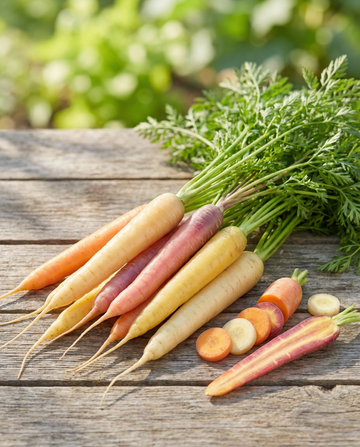 Carota Rainbow Mix F1 (Daucus carota) – semi di ortaggio annuale di SeedsChoice