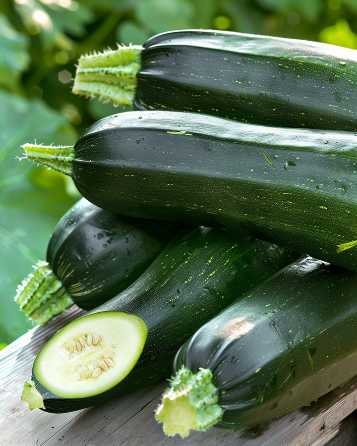 Semi di zucchina estiva Black Beauty (Cucurbita pepo) – ortaggio annuale