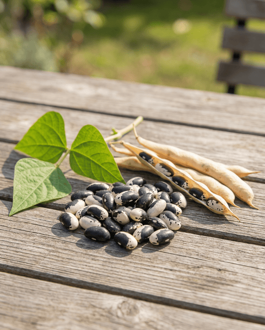 Fagiolo nano Yin Yang da sgranare (Phaseolus vulgaris) – semi di ortaggi annuali di SeedsChoice