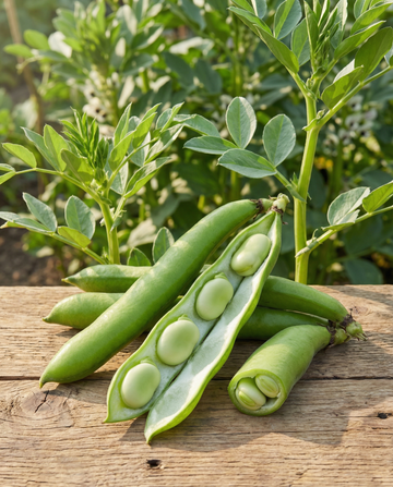 Fava Witkiem (Vicia faba) – semi di ortaggi annuali da SeedsChoice