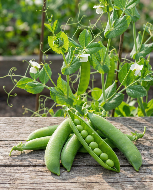 Piselli Marktveroveraar (Pisum sativum) – semi di ortaggi annuali da SeedsChoice