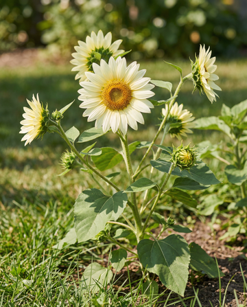Semi di girasole White Sun F1 Petals (Helianthus annuus) – semi di fiore annuale da SeedsChoice