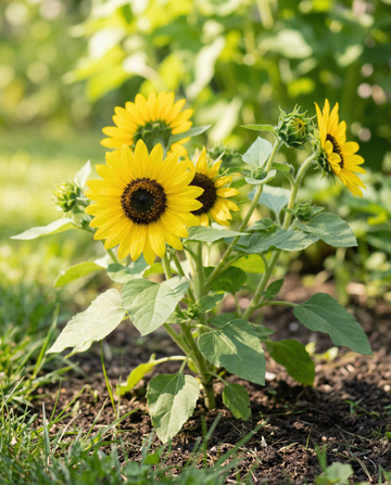 Girasole Irish Eyes (Helianthus annuus) – semi di fiori annuali da SeedsChoice