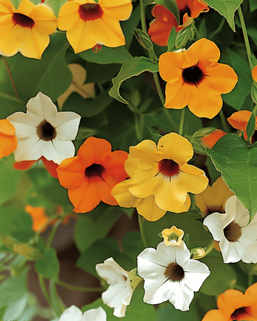 Semi di Black Eyed Susan Vine (Thunbergia alata) – mix annuale