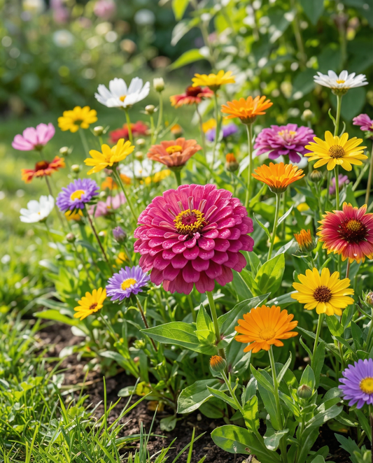Summerflowers Endless Summer Mix Colourful Bouquets – semi di fiori annuali da SeedsChoice