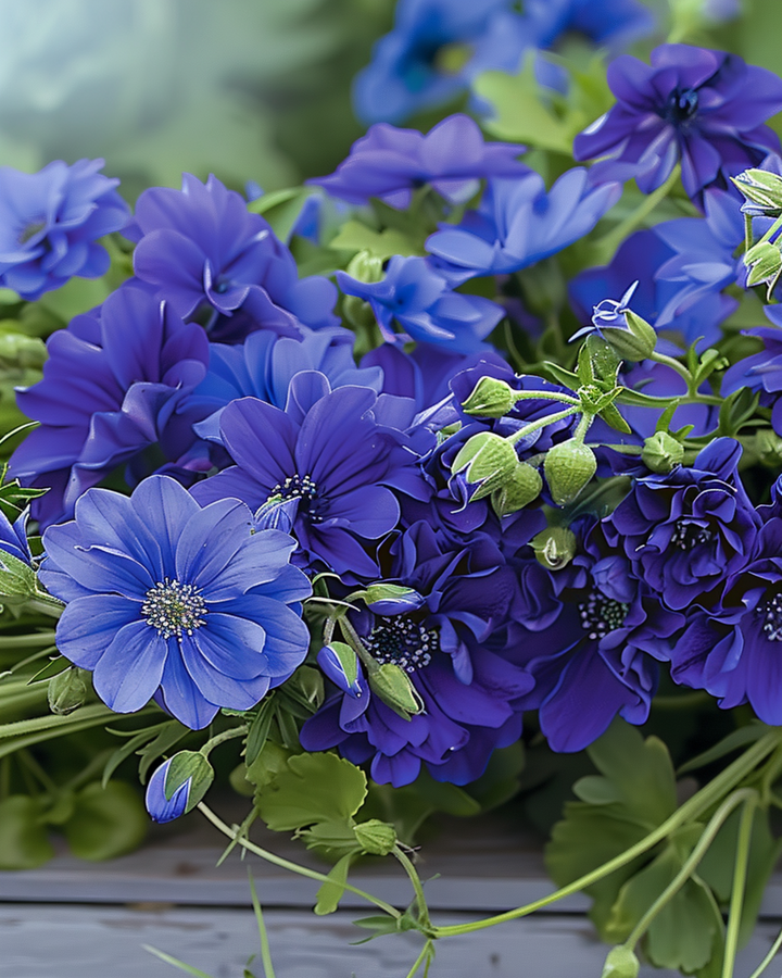 Summerflowers Royal Blue Mix semi – fiore annuale