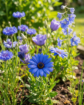 Summerflowers Royal Blue Mix – semi di fiori annuali da SeedsChoice