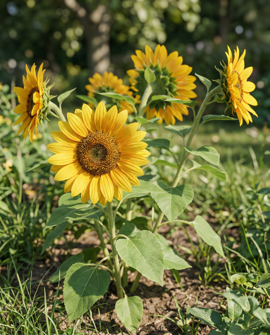 Girasole Sunlit Bouquet Mix 75cm (Helianthus annuus) – semi di fiori annuali da SeedsChoice