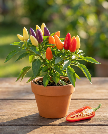 Peperone ornamentale nano misto (Capsicum annuum) – semi orticoli da SeedsChoice
