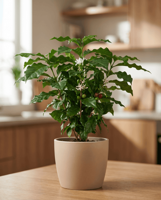 Arabian Coffee Indoor (Coffea arabica) – perennial houseplant seeds from SeedsChoice