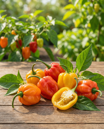 Peperone Habanero Misto (Capsicum chinense) – semi da orto annuali di SeedsChoice