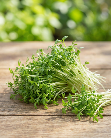 Crescione microgreens (Lepidium sativum) – semi di microgreens annuali da SeedsChoice