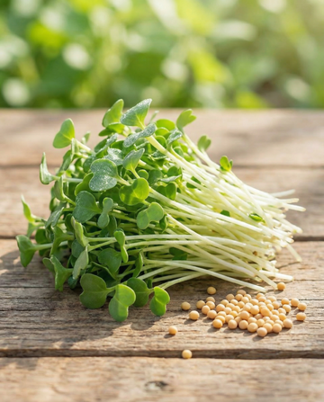 Mustard Sprouting (Sinapis alba) – organic annual sprouting seeds from SeedsChoice