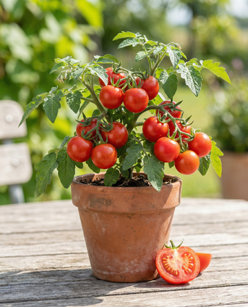 Pomodoro da vaso Gourmandise Red Cherry (Solanum lycopersicum) – semi di ortaggi annuali di SeedsChoice