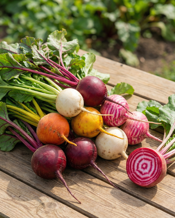 Barbabietola Hula Hoop 4 Color Mix (Beta vulgaris) – semi di ortaggio annuale da SeedsChoice